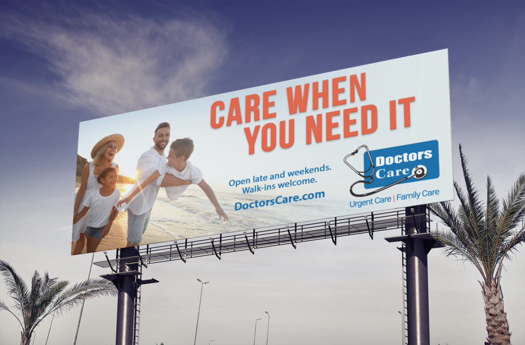Doctors Care Billboard