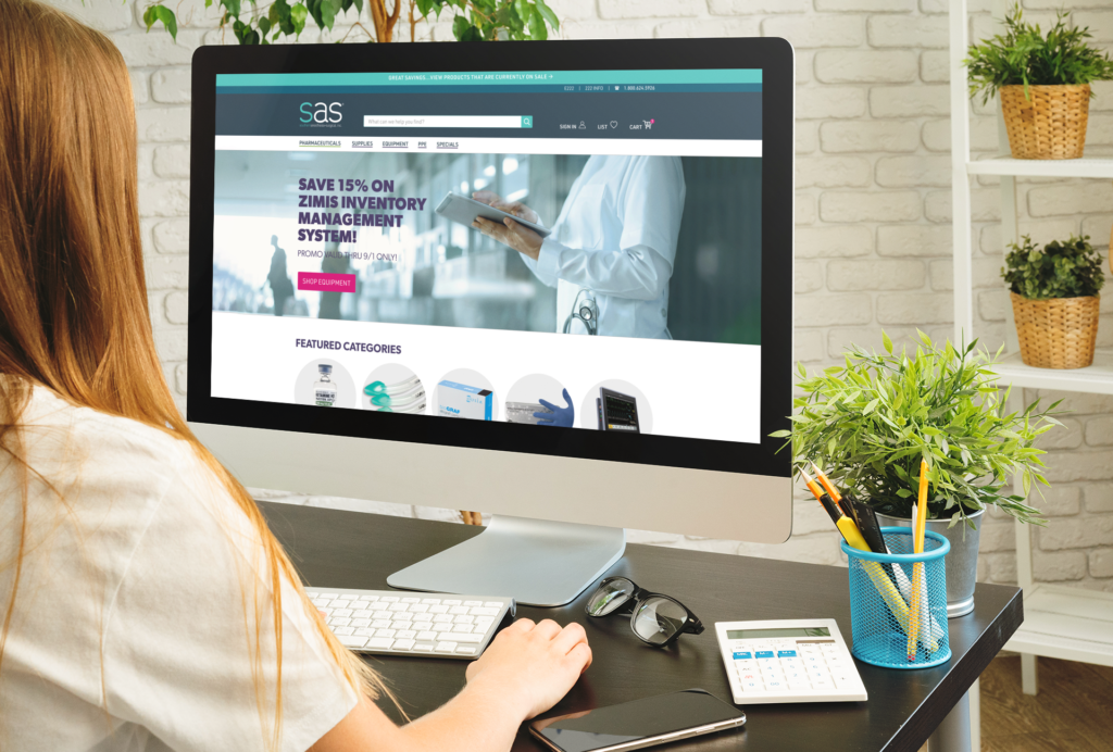 SAS Ecommerce Website
